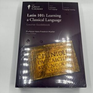 The Great Courses Latin 101 Learning a Classical Language DVD Guidebook 2201 NEW